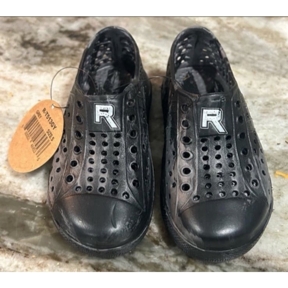 Rockin Kids Water Shoes Toddler Size 5 NWT Black/Gray Marble - Picture 1 of 4